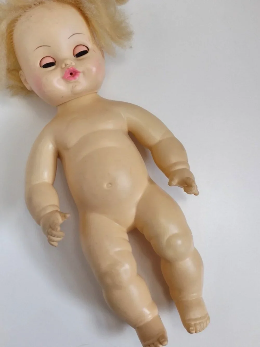 Vintage Baby Doll Lot: Horsman Kenner Eegee, Blinking Sleepy Eyes, Bottle Shoes